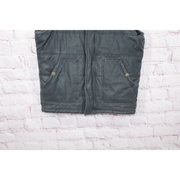 Fat Face Bodywarmer Padded Outdoor Quilted Jacket Vest Gray Size Medium - Picture 3 of 11